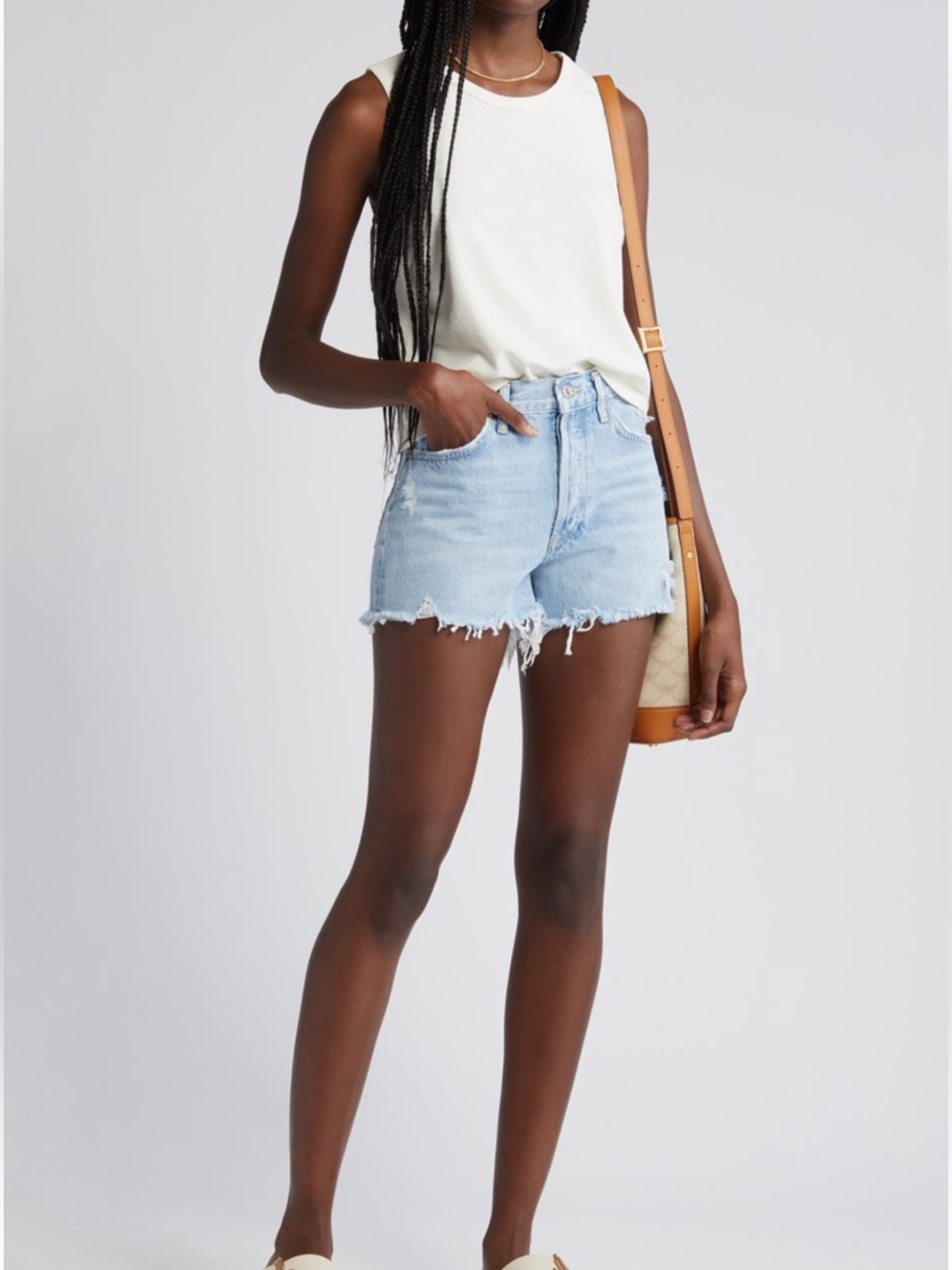 AGOLDE Parker Cutoff Shorts